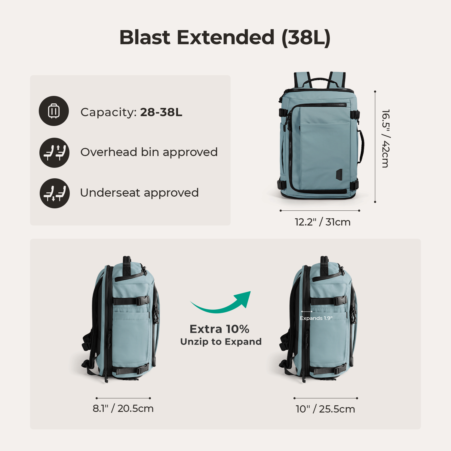 Blast Reiserucksack