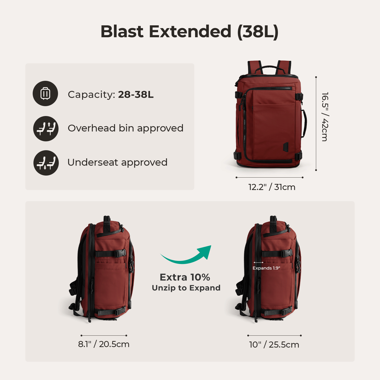Blast Reiserucksack