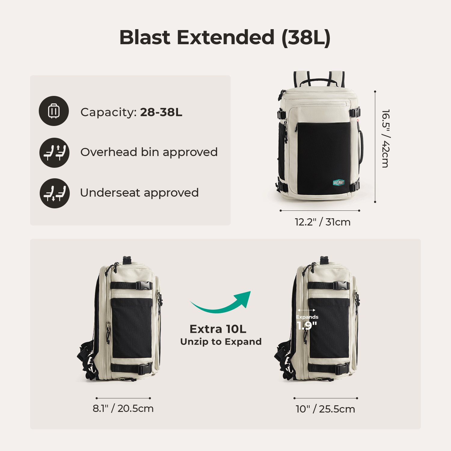 Blast Mesh Reiserucksack