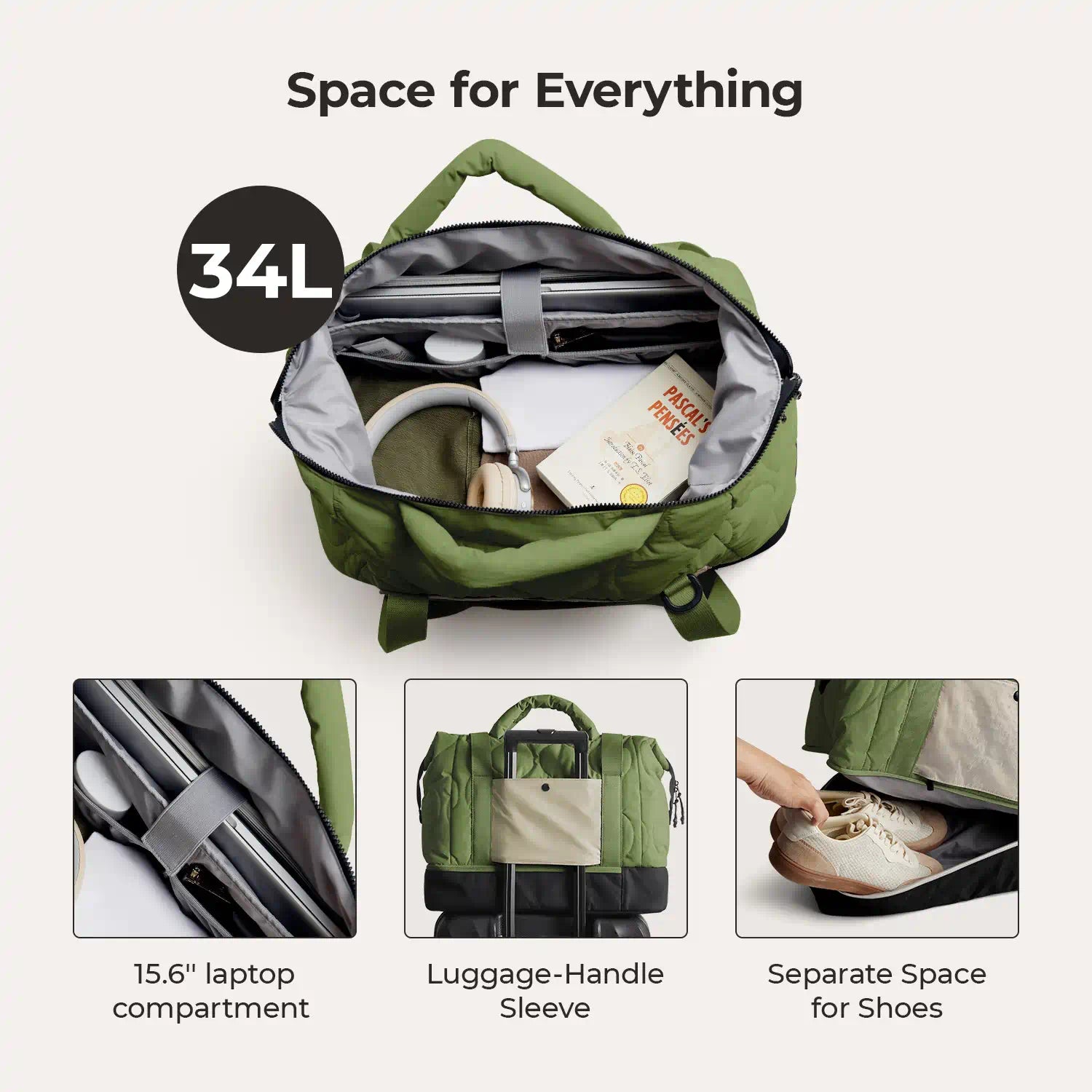 Paz 34L Duffeltasche 